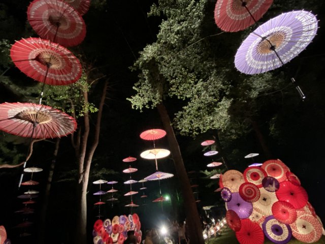鬼怒川『月あかり花回廊 第14章』に極上の会津が出展します！