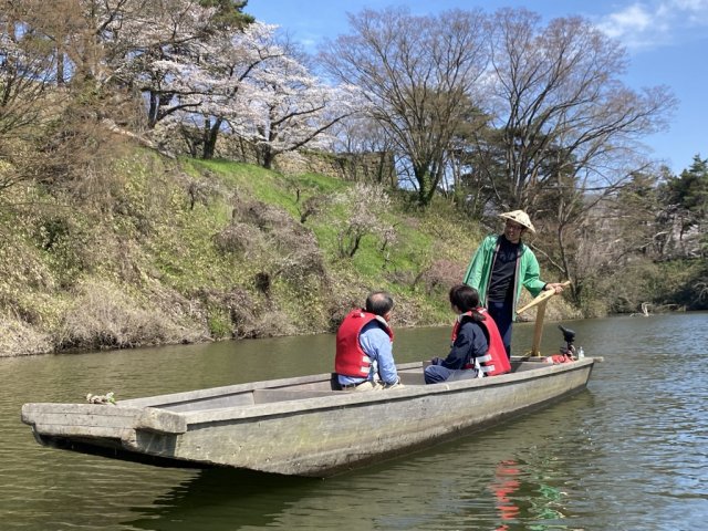 水上から歴史を紐解く「鶴ヶ城 和船体験～霧幻峡の渡し～」