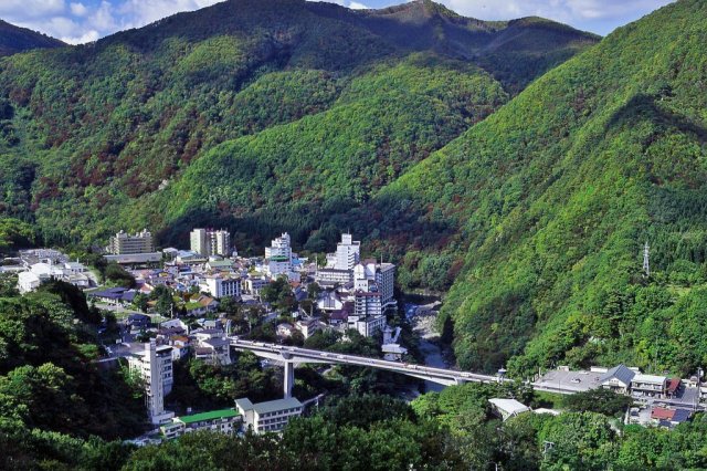 芦ノ牧温泉街をぐるりと