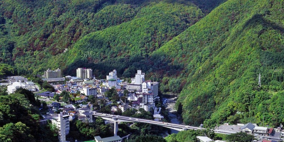 芦ノ牧温泉街をぐるりと