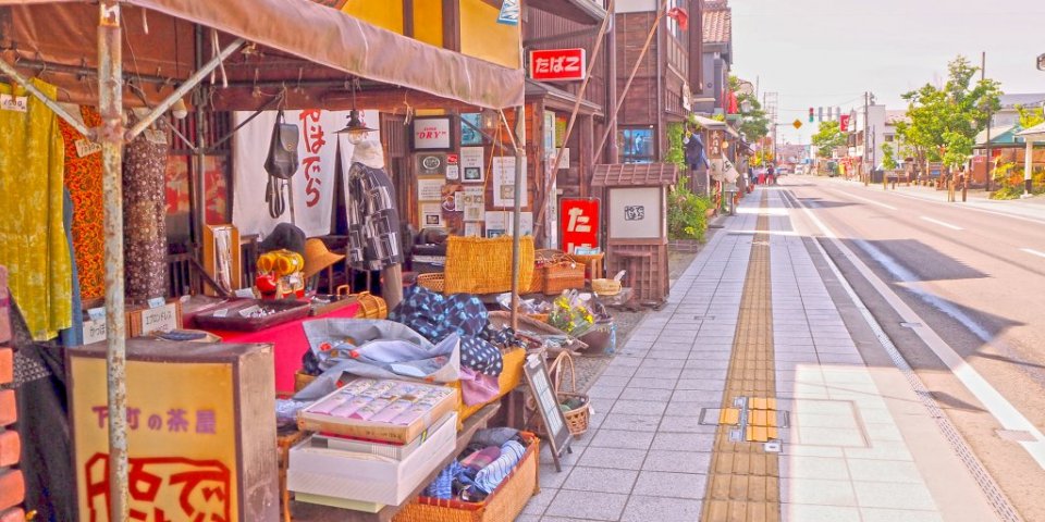 「レトロな七日町通りをまち歩き」