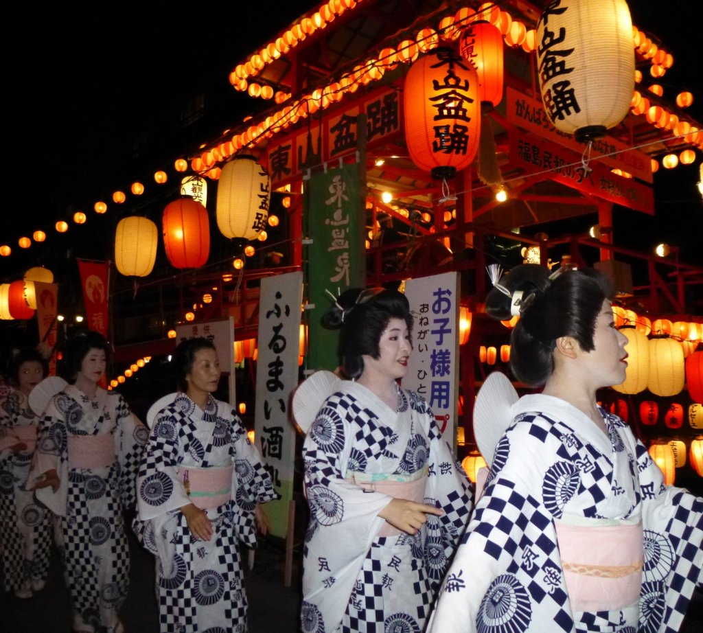 東山温泉盆踊り
