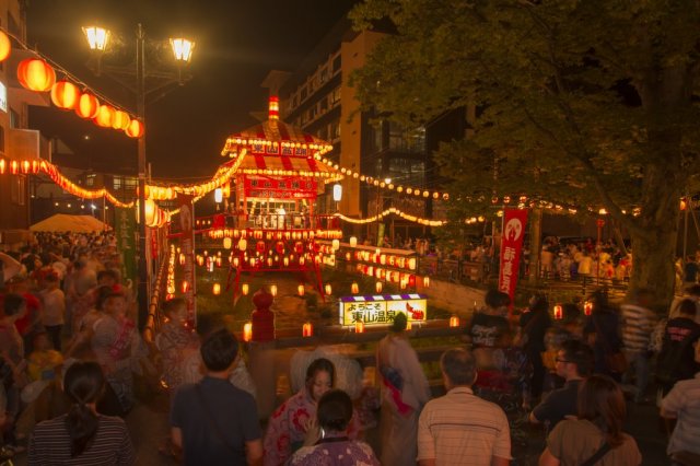 東山温泉盆踊り