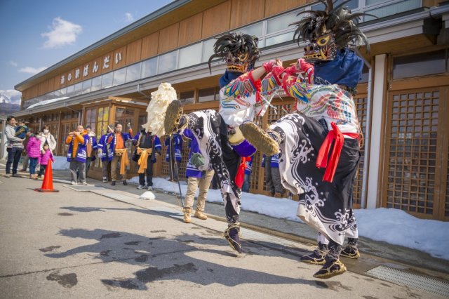 会津赤枝彼岸獅子