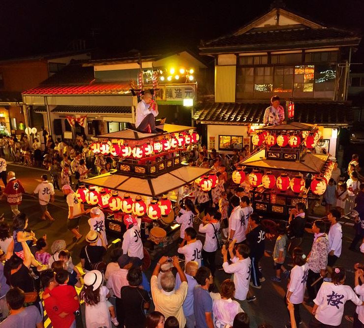 蔵のまち喜多方　夏祭り