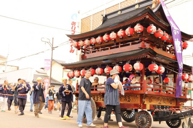 諏訪神社例大祭　坂下秋まつり
