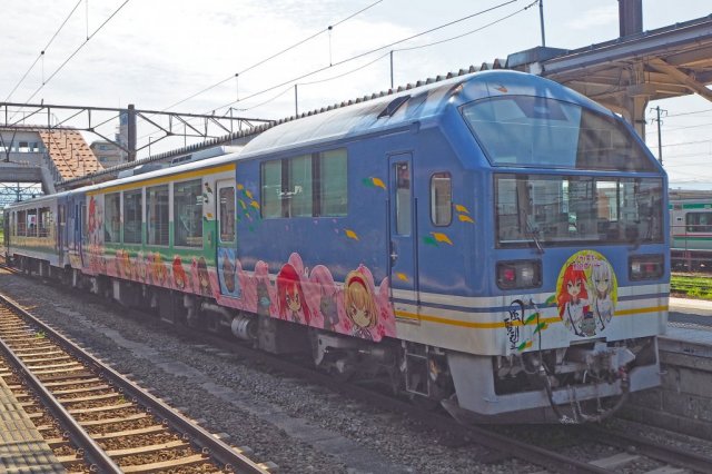 会津田島駅から「お座トロ展望列車」に乗る