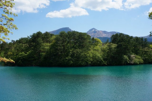 裏磐梯散策（五色沼・桧原湖遊覧船など）