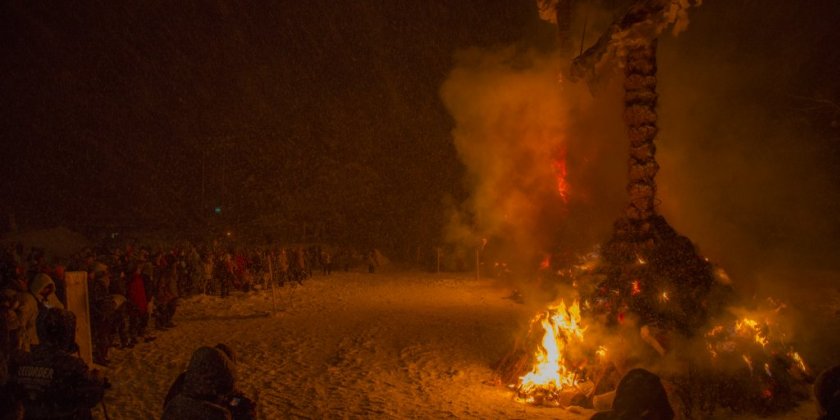 三島町：雪と火のまつり