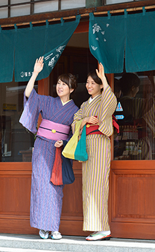あいづ着物でさんぽ